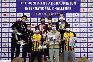 Para juara 30th Iran Fajr International Challenge 2022 (Iran Badminton Federation)