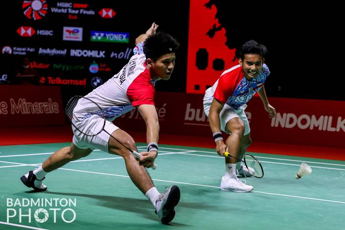 Yeremia Erich Yoche Yacob Rambitan & Pramudya Kusumawardana (Badminton Photo/Raphael Sachetat)