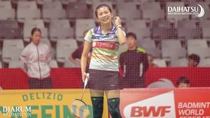 Goh Liu Ying (Malaysia) memuji pelaksanaan Mola TV PBSI Home Tournament.