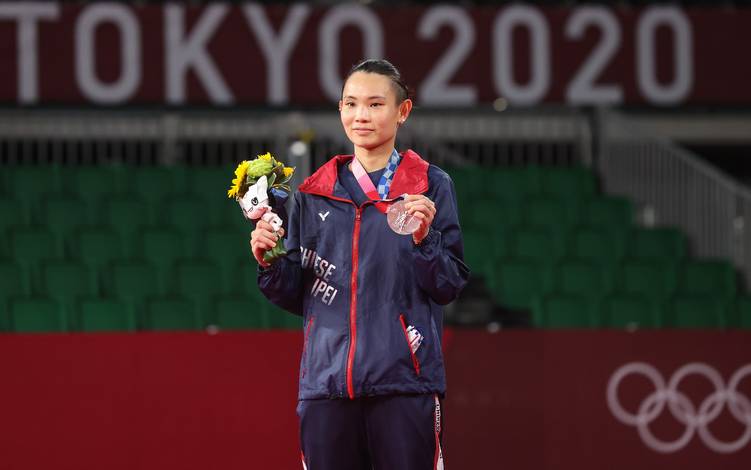 Tunggal putri Taiwan, Tai Tzu Ying berhasil meraih medali perak Olimpiade Tokyo 2020. (Foto: BADMINTONPHOTO - Yves Lacroix)
