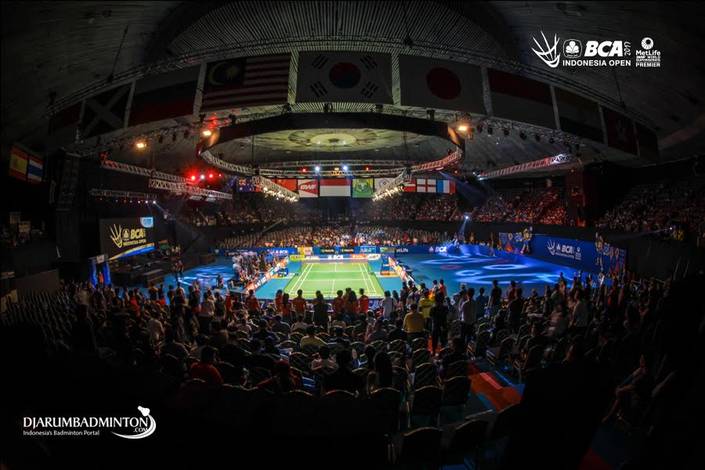 Arena Final BCA Indonesia Open 2017