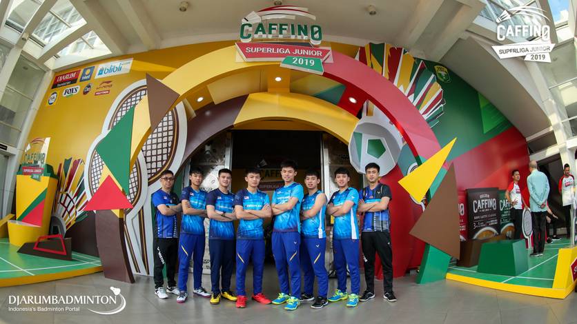 Tim junior Malaysia saat berlaga di ajang Caffino Superliga Junior 2019.