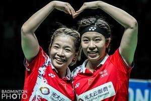 Chen Qin Chen & Jia Yi (Badminton Photo/Mikael Ropars)