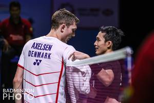 Viktor Axelsen & Jonatan Christie (Badminton Photo/Erika Sawauchi)