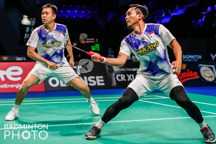 Hendra Setiawan & Mohammad Ahsan (Badminton Photo/Mikael Ropars)
