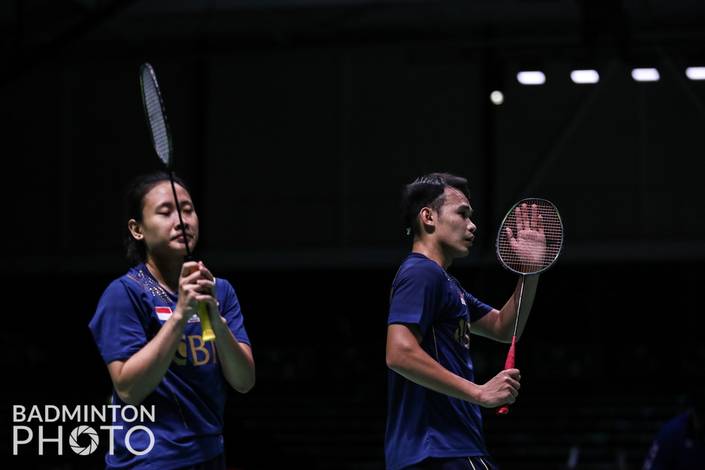 Pitha Hanigtyas Mentari & Rinov Rivaldy (Badminton Photo/Jnanesh Salian)