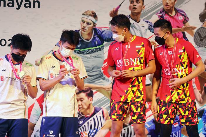 Liang Wei Keng/Wang Chang & Fajar Alfian/Muhammad Rian Ardianto (Djarum Badminton)