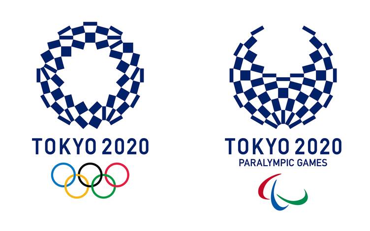 Logo Olimpiade dan Paralimpiade Tokyo 2020.