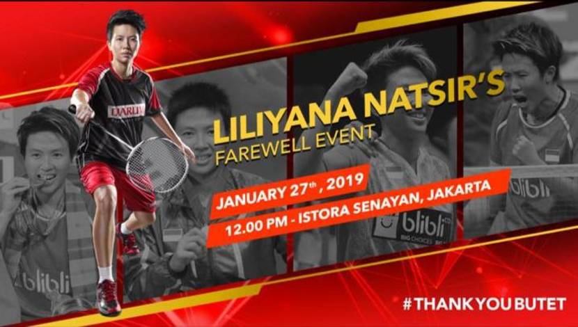 Liliyana Natsir’s Farewell Event 