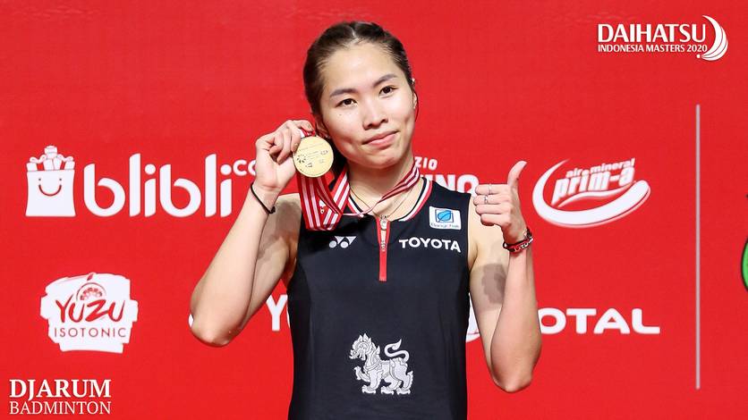 Ratchanok Intanon (Thailand) juara tunggal putri Daihatsu Indonesia Masters 2020 BWF World Tour Super 500.