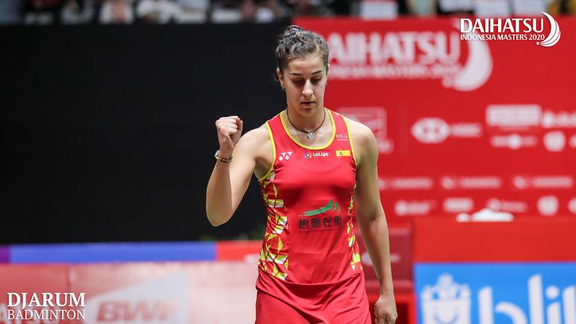 Tunggal putri Spanyol, Carolina Marin siap menghadapi seri Asia 2020.