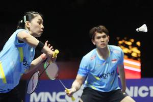 Adnan Maulana/Indah Cahya Sari Jamil (Djarum Badminton/Edward Luhukay)