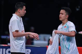Indra Wijaya & Anthony Sinisuka Ginting (Humas PP PBSI)