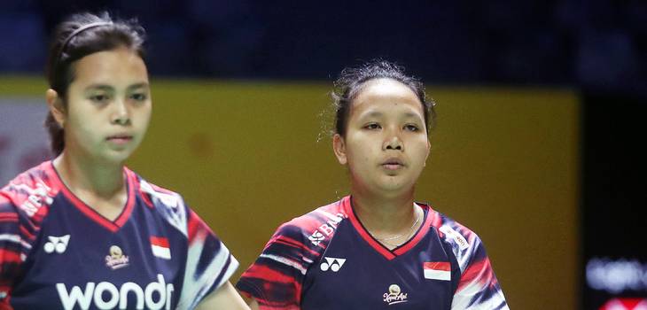 Rinjani Kwinara Nastine/Isyana Syahira Meida (Djarum Badminton/Edward Luhukay)