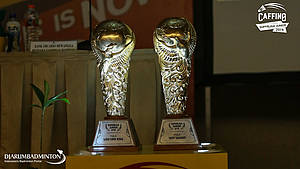 Piala Liem Swiking dan Piala Susy Susanti siap diperebutkan.
