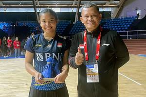 Gregoria Mariska Tunjung & Herly Djaenuddin (Humas PP PBSI)