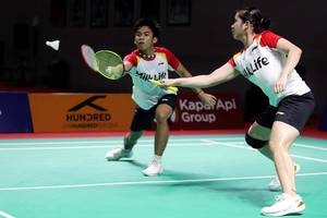 Carlo Syah Gumilar/Aisyah Hanadiya Taisir (Djarum Badminton)