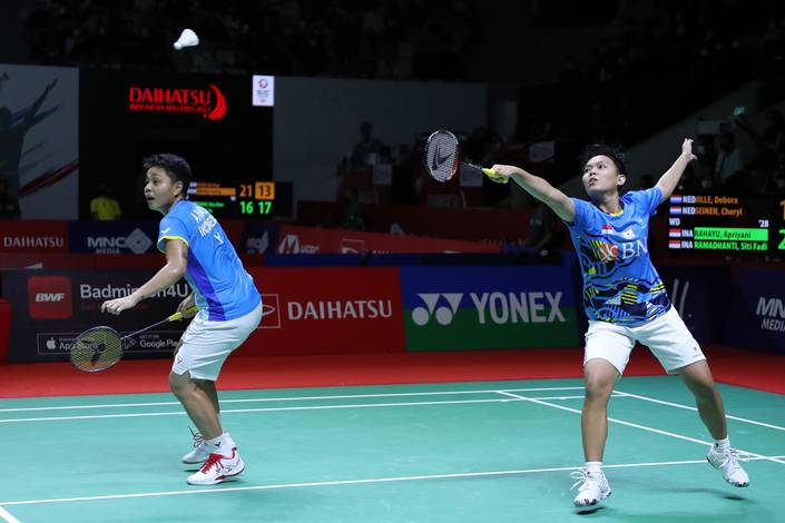 Apriyani Rahayu/Siti Fadia Silva Ramadhanti (Djarum Badminton)