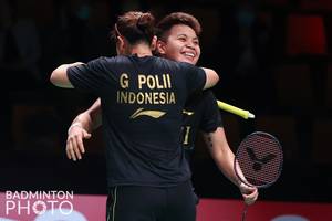 Greysia Polii/Apriyani Rahayu (Badminton Photo/Yves Lacroix)
