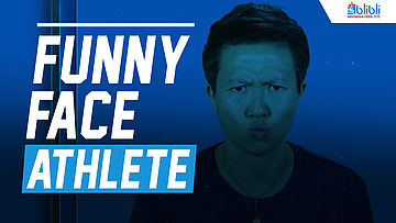 Funny Face Athlete