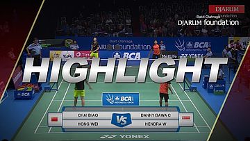 Danny Bawa C/Hendra W (SIN) vs Chai Biao/Hong Wei (CHN)