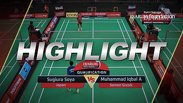 Sugiura Soya (Japan) VS Muhammad Iqbal A (Semen Gresik) 