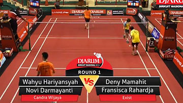 Deny Mamahit/Fransisca Rahardja (EXIST) VS Wahyu Hariyansyah/Novi Darmayanti (CANDRA WIJAYA TANGERANG)