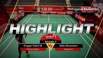 Enggar Paksi W (Victory Bogor) VS Aldo Oktaviano (Singapore)
