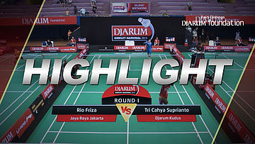 Tri Cahyo Suprianto (Djarum Kudus) VS Rio Friza (Jaya Raya Jakarta)
