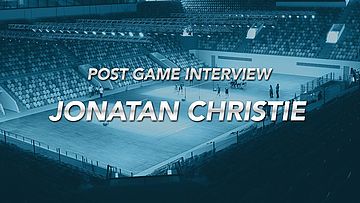 Post Game Interview Jonatan Christie