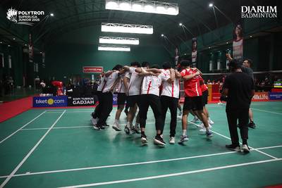 Selebrasi PB Djarum U19 Putra