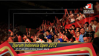 Dukungan Para Supporter Djarum Indonesia Open Super Series Premier 2012