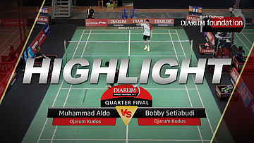 Muhammad Aldo A (Djarum Kudus) VS Bobby Setiabudi (Djarum Kudus)