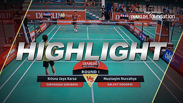 Mustaqim Nurcahyo (Galaxy Sidoarjo) VS Krisna Jaya Karsa (Suryanaga Surabaya)