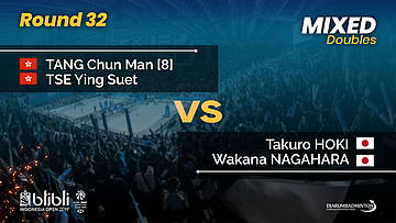 Round 32 | XD | TANG / TSE (HKG) vs HOKI / NAGAHARA (JPN) | Blibli Indonesia Open 2019