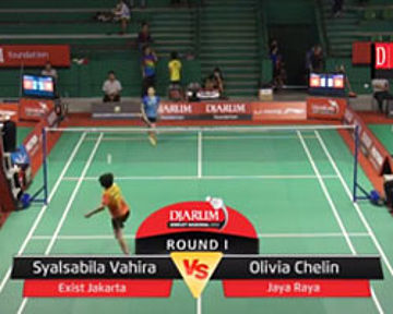 Syalsabila Vahira (Exist Jakarta) VS Olivia Chelin (Jaya Raya)