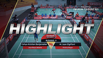 M. Juan Elgiffani (Victory Bogor) VS Cahya Kristian Banjarnahor (Jaya Raya Jakarta)