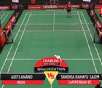 Anditi Anand (India) VS Sandra Rahayu Salim (Sarwendah BC)