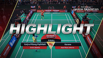 Gatjra Piliang Fiqihilahi Cupu (Exist Jakarta) VS Karono (Jaya Raya Jakarta)