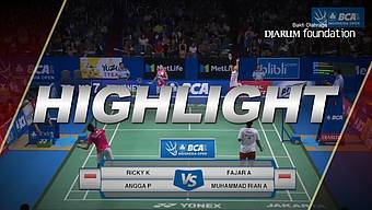 Ricky Karandasuwardi/Angga Pratama (INA) vs Fajar Alfian/Muhammad Rian Ardianto (INA)