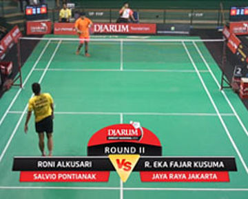 R. Eka Fajar Kusuma (Jaya Raya Jakarta) VS Roni Alkusari (Salvio Pontianak)