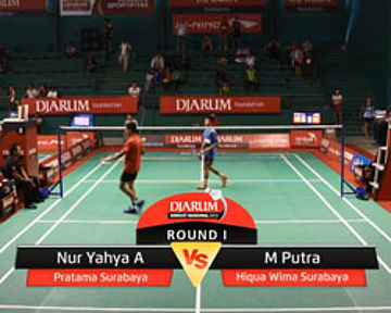 Nur Yahya A (Pratama Surabaya) VS M Putra (Hiqua Wima Surabaya)
