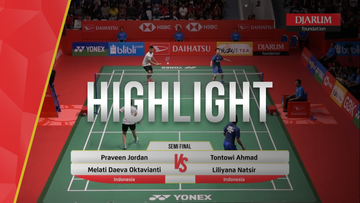 Tontowi Ahmad/Liliyana Natsir (Indonesia) VS Praveen Jordan/Melati Daeva Oktavianti (Indonesia)