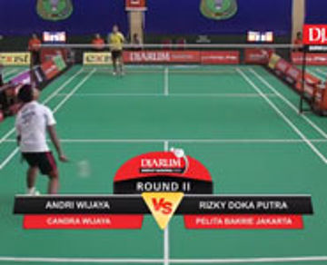 Andri Wijaya (Chandra Wijaya) VS Rizky Doka Putra (Pelita Bakrie Jakarta)