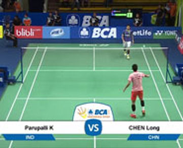 Parupalli Kashyap (India) VS Chen Long (China)