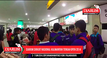 Highlight Pembukaan Djarum Sirkuit Nasional Li Ning Kalimantan Tengah Open 2014