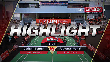 Gatjra Piliang F (Exist Jakarta) VS Fathurrahman Fauzi (Exist Jakarta) 