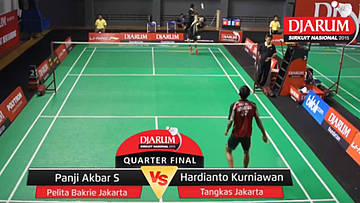 Panji Akbar Sudrajat (Pelita Bakrie Jakarta) VS Hardianto Kurniawan (Tangkas Jakarta)