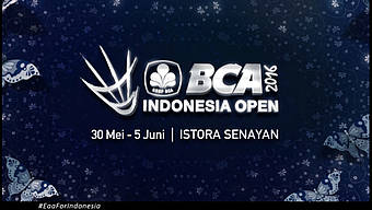 BCA Indonesia Open Superseries Premier 2016 - 15S