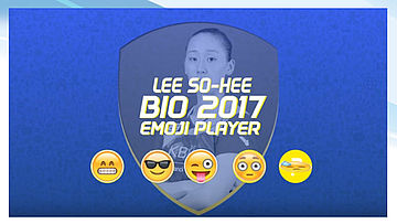 Lee So Hee - Emoji Players at BCA Indonesia Open 2017